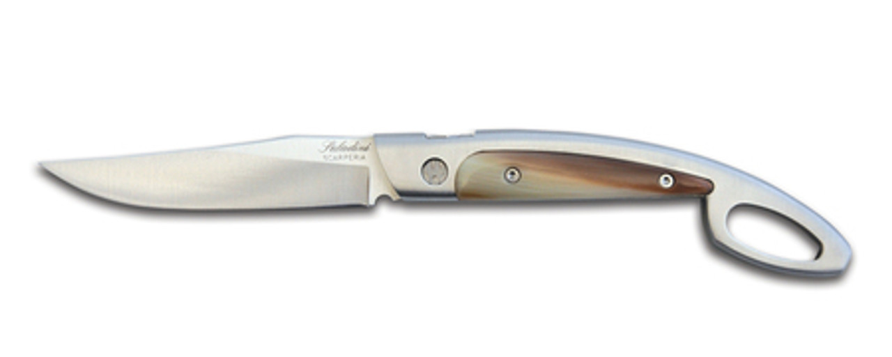 Large Trinciante Chef Knife in Horn Coltelleria Saladini