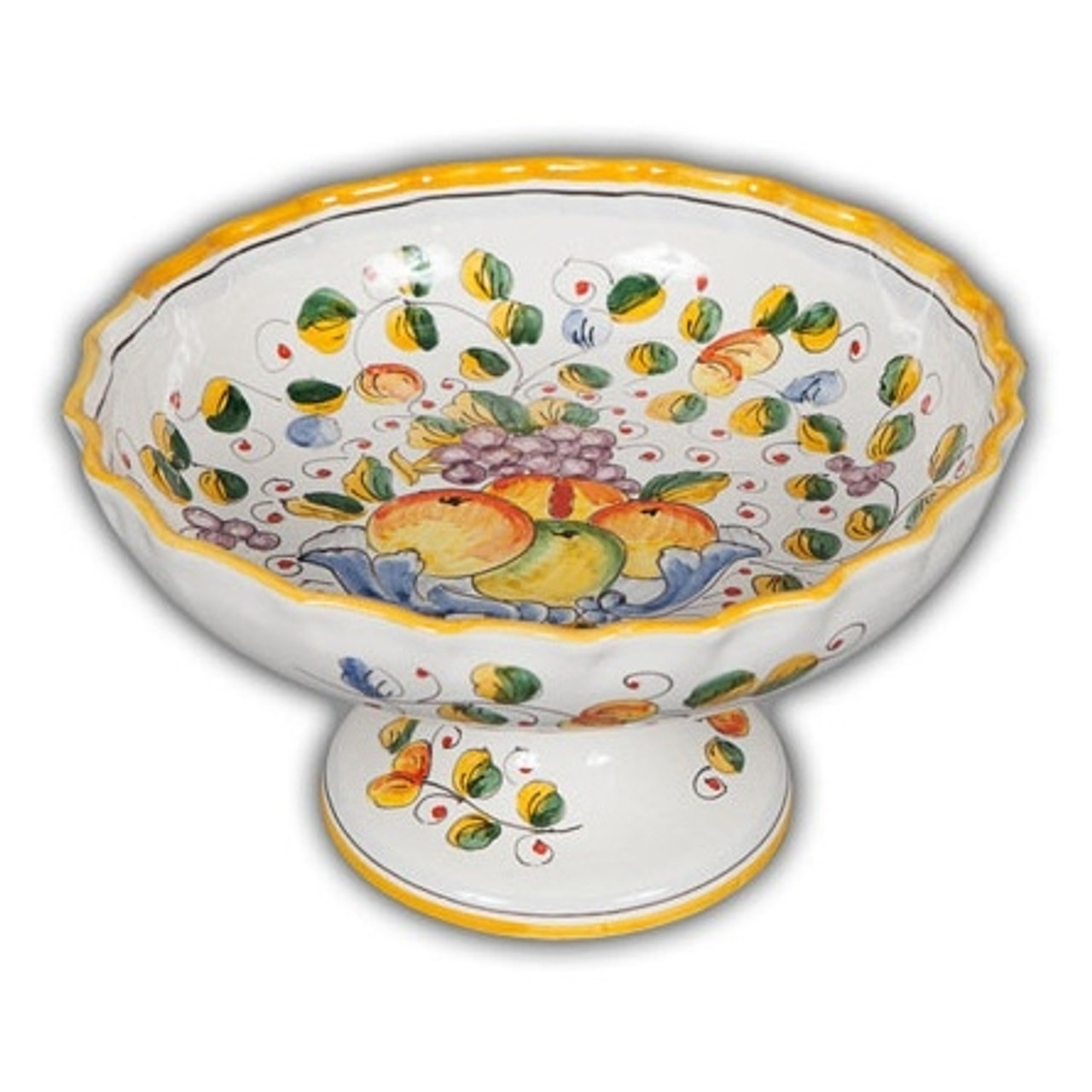 Italian Ceramic Fruit Bowl, Made for Lord and Taylor