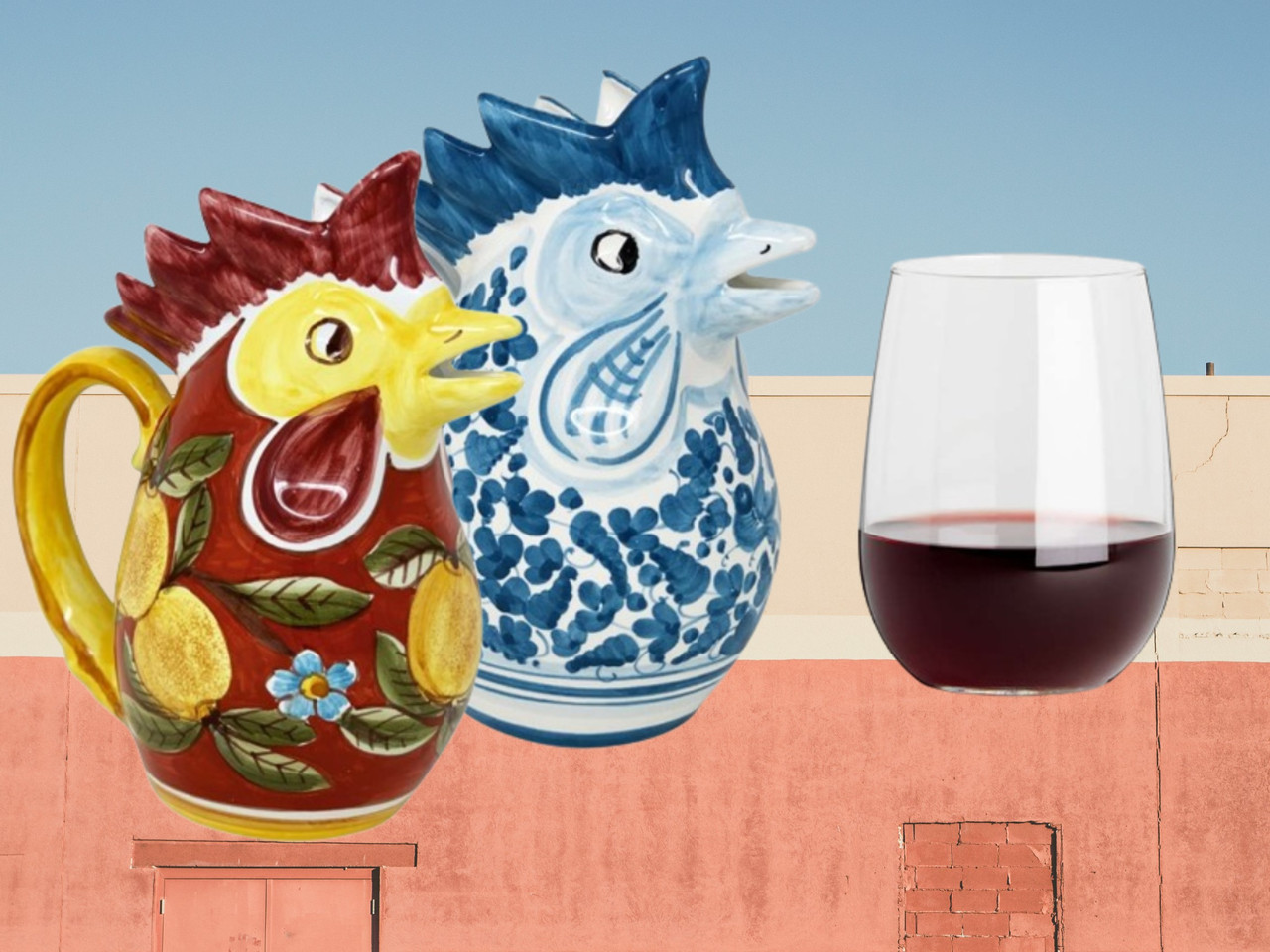 Italian Roosters - Good Luck, Prosperity & Protection