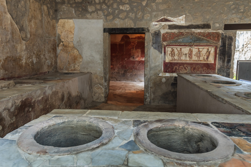 Pompeii's Ancient Fast Food Restaurants