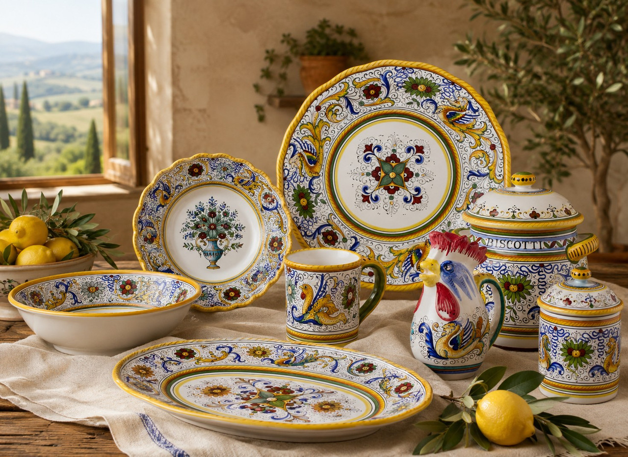 History of the Raffaellesco Deruta Pattern