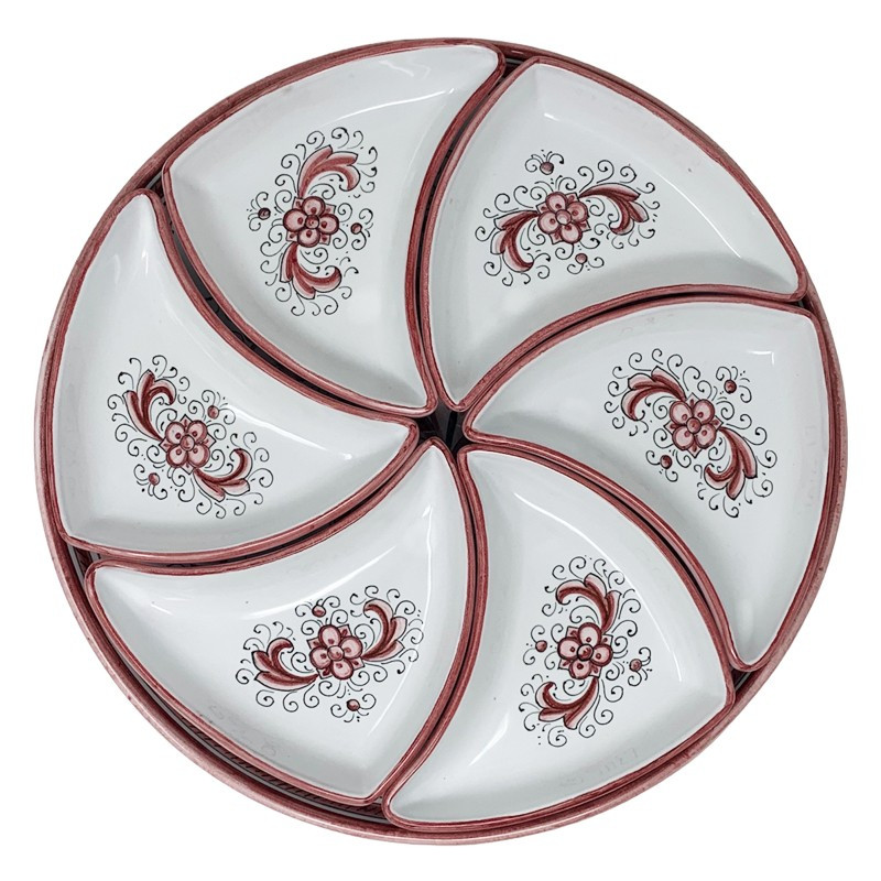 Italian Ceramic Antipasti Tray - Ricco - Fratelli Mari