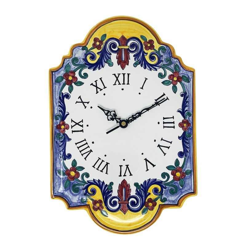 Italian Wall Clocks - Handcrafted Italian Ceramics