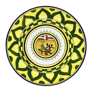 Bruco Plate - Palio di Siena - Italian Ceramics