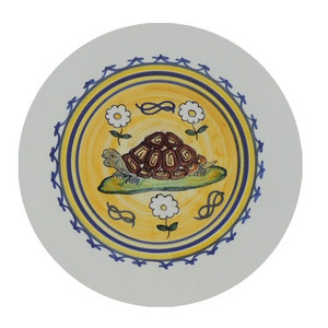 Bread & Butter Plate 6.5 inch - Tartuca - Palio di Siena (IN STOCK AVAILABILITY)