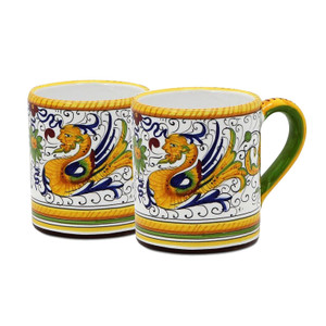 Mug - Raffaellesco - Deruta - Italian Pottery Mug - Raffaellesco - Deruta - Italian Pottery