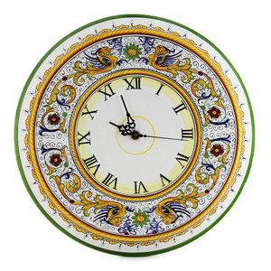 Wall Clock - Raffaellesco Deluxe - Italian Ceramics