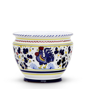 Cache Pot - Orvieto Blue - Italian Ceramics