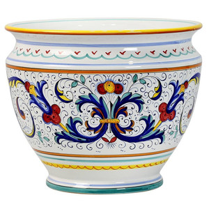 Ricco Cache Pot - Italian Ceramics 