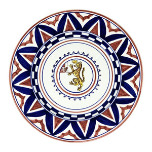 Pantera Plate - Palio di Siena - Italian Ceramics 