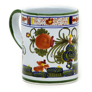 Faenza Garofano Carnation  - Mug - Italian Ceramics