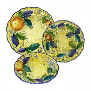 Agrumi - Fratelli Mari - Salad Plate - Italian Ceramics