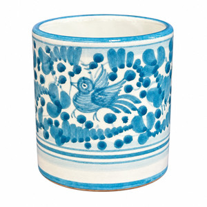 Italian Ceramic Mug - Arabesco Turquese
