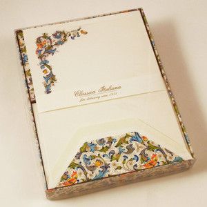 Birds Florentine Stationary Set - Rossi 1931 Italian Stationery