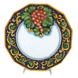 Italian Ceramic Ravello - Fratelli Mari - Dinner Plate Italian Ceramic Ravello - Fratelli Mari - Dinner Plate