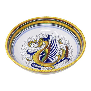 Raffaellesco 12 inch - Serving Bowl - Fratelli Mari - Italian Ceramics Raffaellesco 12 inch - Serving Bowl - Fratelli Mari - Italian Ceramics