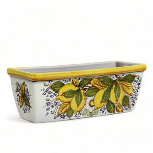 Italian Ceramic Rectangular Jardiniere - Toscana - Positano