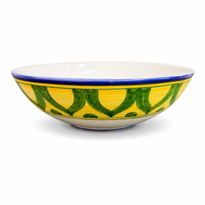 Italian Ceramic Pasta Bowl - Bruco - Palio di Siena