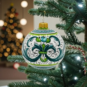 Deruta Verde - Italian Christmas Ornament - Fratelli Mari
