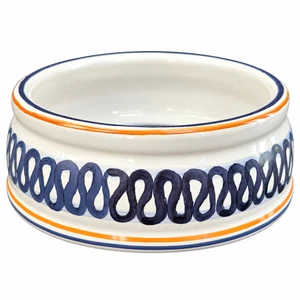 Italian Ceramic Dog Bowl – Sole -  by Bottega degli Artisti