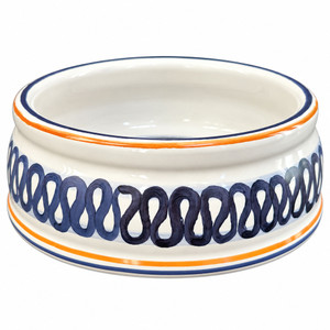 Italian Ceramic Dog Bowl – Luna -  by Bottega degli Artisti