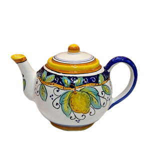 Italian Ceramic Alcantara - Tea Pot