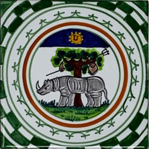 Selva - Palio di Siena Ceramic Tile