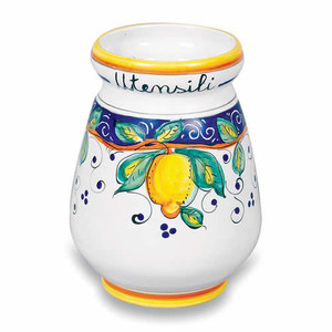 Utensil Holder - Alcantara Italian Ceramics