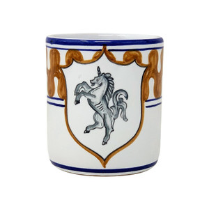 Palio di Siena Coffee Mug - Leocorno - Italian Ceramics