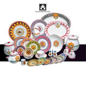 Dinnerware - Istrice - Palio di Siena - PREORDER