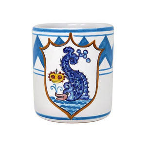 Palio di Siena Coffee Mug - Onda - Italian Ceramics