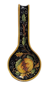 Spoon Rest - Italian Fig - Italian Ceramics