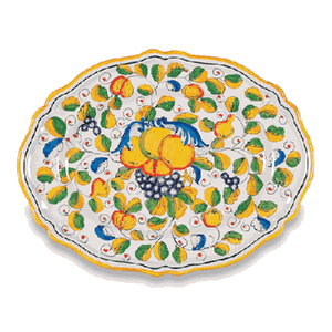 Miele Oval Platter Italian Ceramics Miele Oval Platter Italian Ceramics