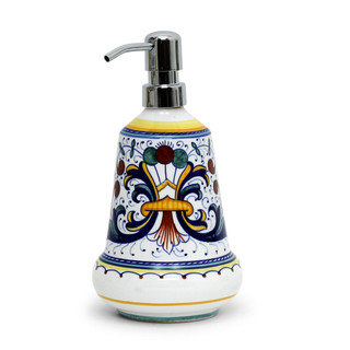 Italian Ceramic Ricco Deruta - Liquid Soap Dispenser