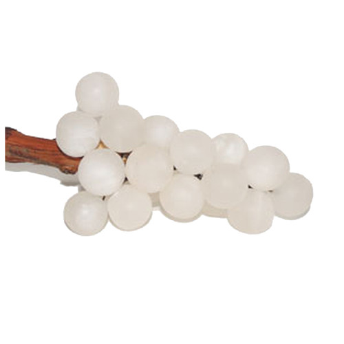 ITALIAN ALABASTER GRAPES - 9" Oversized Grapes - White