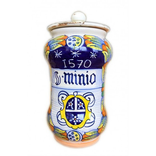 Minio - Apothecary Jar - Sberna - Italian Ceramics