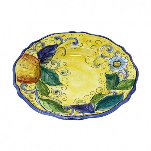 Agrumi - Fratelli Mari - Soup Plate - Italian Ceramics