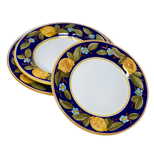 Positano Blue - Fratelli Mari - Salad Plate - Italian Ceramics