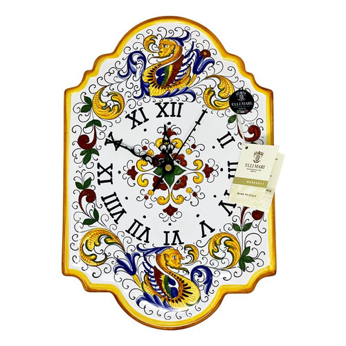 Wall Clock - Raffaellesco - Fratelli Mari - Italian Ceramics