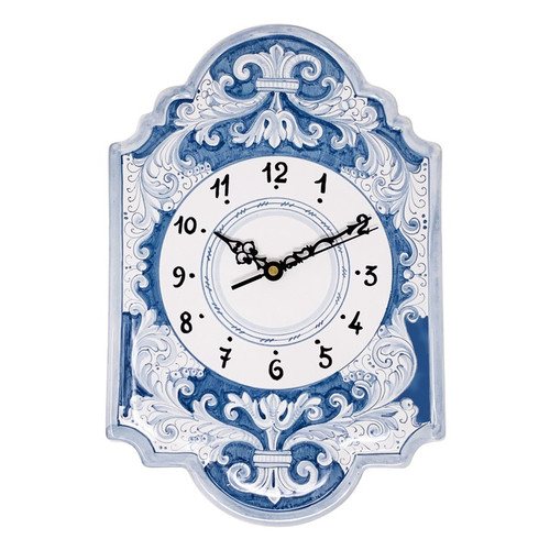 Italian Ceramic Wall Clock - Vittoria - Fratelli Mari