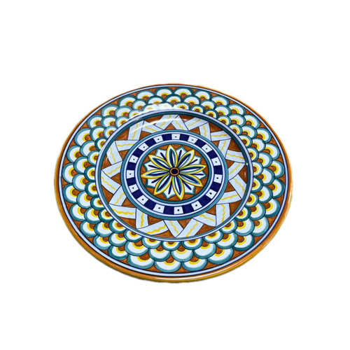 Geometrico ART 8 - Sberna - Salad Plate - Italian Ceramic