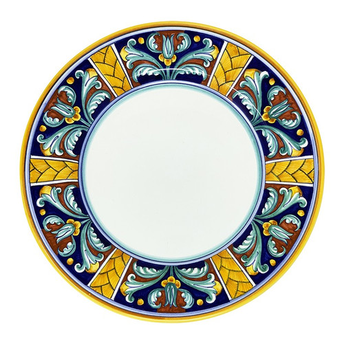 Italian Ceramic Geometrico Farfalle - Fratelli Mari - Dinner Plate