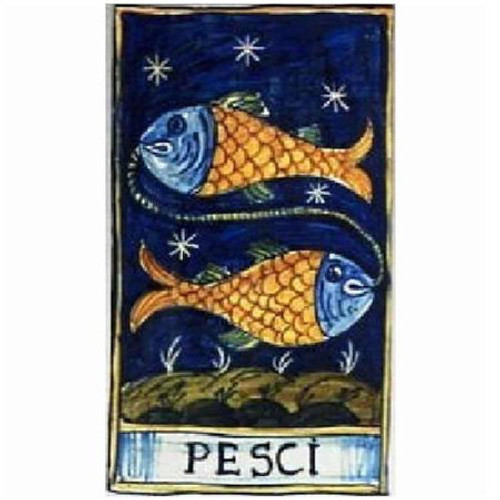 ZODIACO MATTONE - PESCI - Zodiac Italian Ceramic Tile