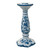 Italian Ceramic Candlestick - Arabesco Turchese 