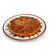 Orvieto Red - Deruta Pizza Plate - Cake or Cheese Platter - Italian Ceramics