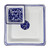 Italian Ceramic Antipasti Tray - Arabesco Blue Square - Fratelli Mari