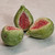 Fig - Split Green - Italian Carrara Marble Fruit