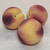 Peach - Italian Carrara Marble Fruit