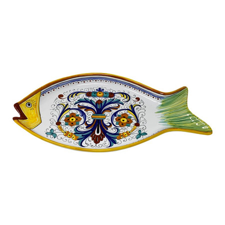 Italian Ceramic Fish Platter - Ricco - Fratelli Mari