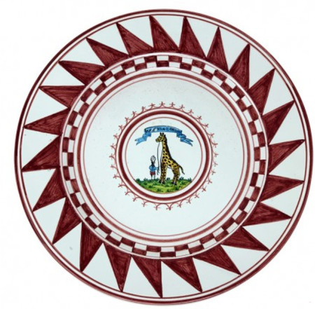 Giraffa - Palio di Siena Dinnerware Italian Ceramics